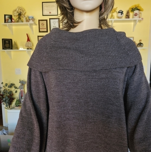 Spring + Mercer Cowl Neck Tunic Sweater - Picture 3 of 13